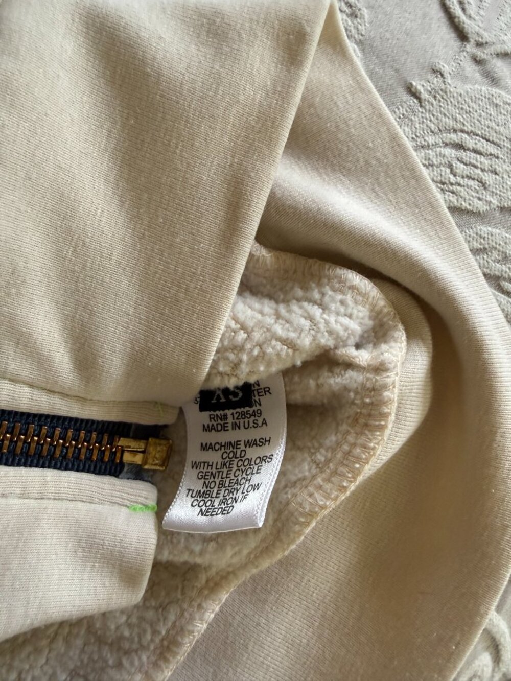 USED Aviator Nation 5 Stripe Hoodie Sz XS - Picture 4 of 7